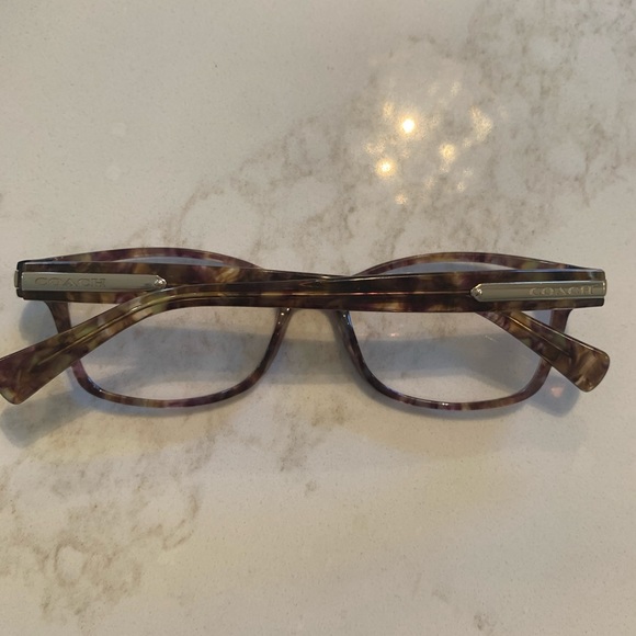 Coach HC 6065 Frame. Light Brown Confetti Tortoise - Picture 7 of 15